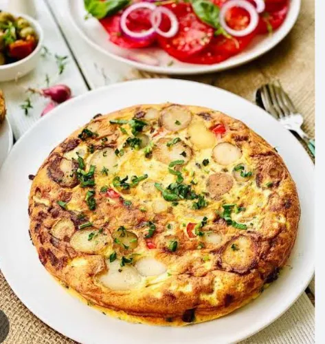 Egg Omlette Spainish